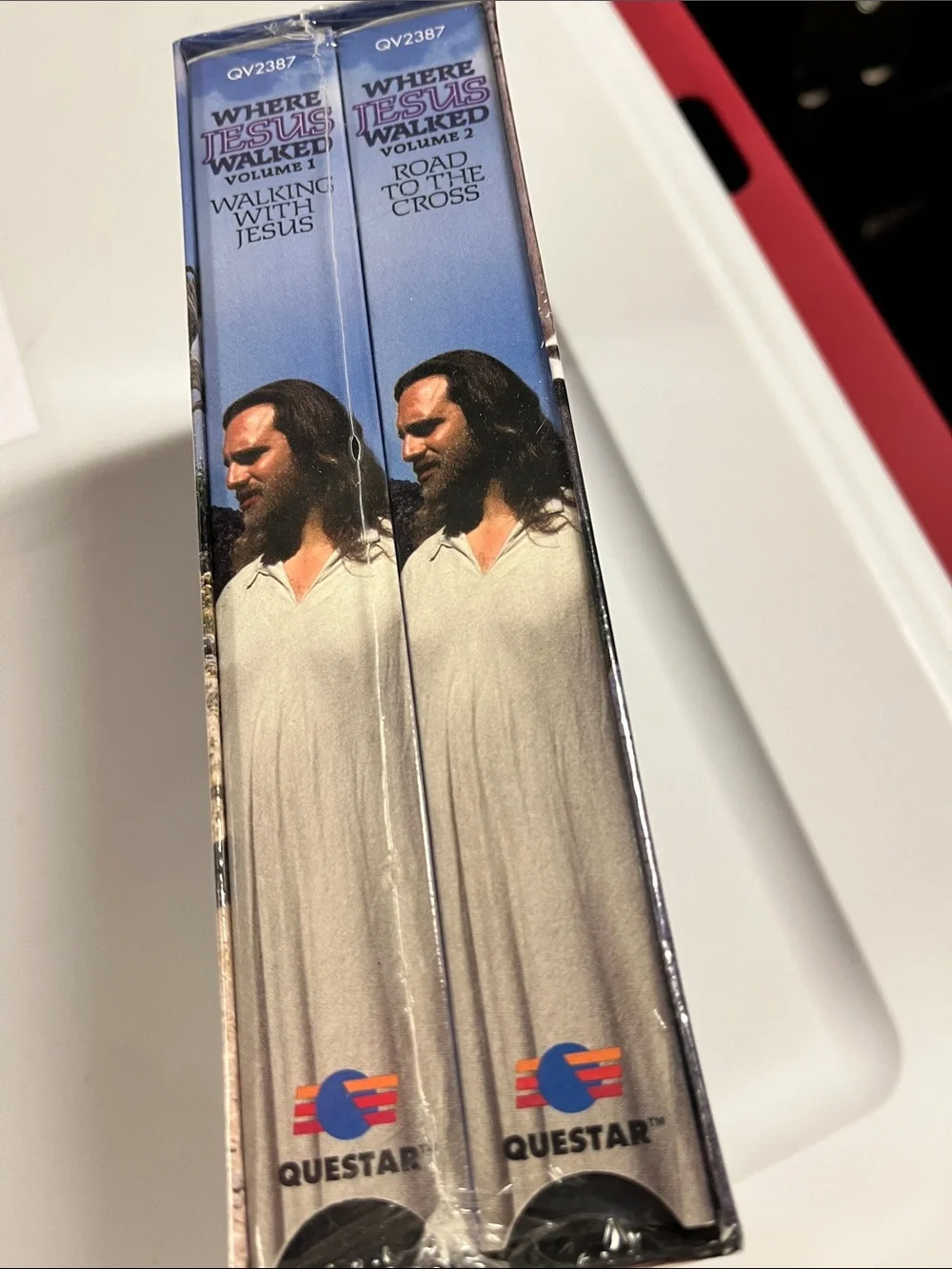 Where Jesus walked The road to the cross Volume 1 & 2 VHS Tapes